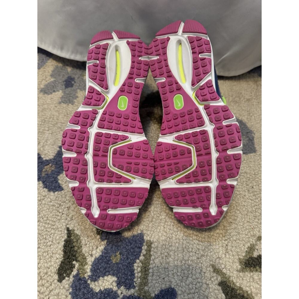 Nike LunarLon Running Shoes Blue Pink Green Women’s Size 6 Athletic Trainer - Picture 9 of 9
